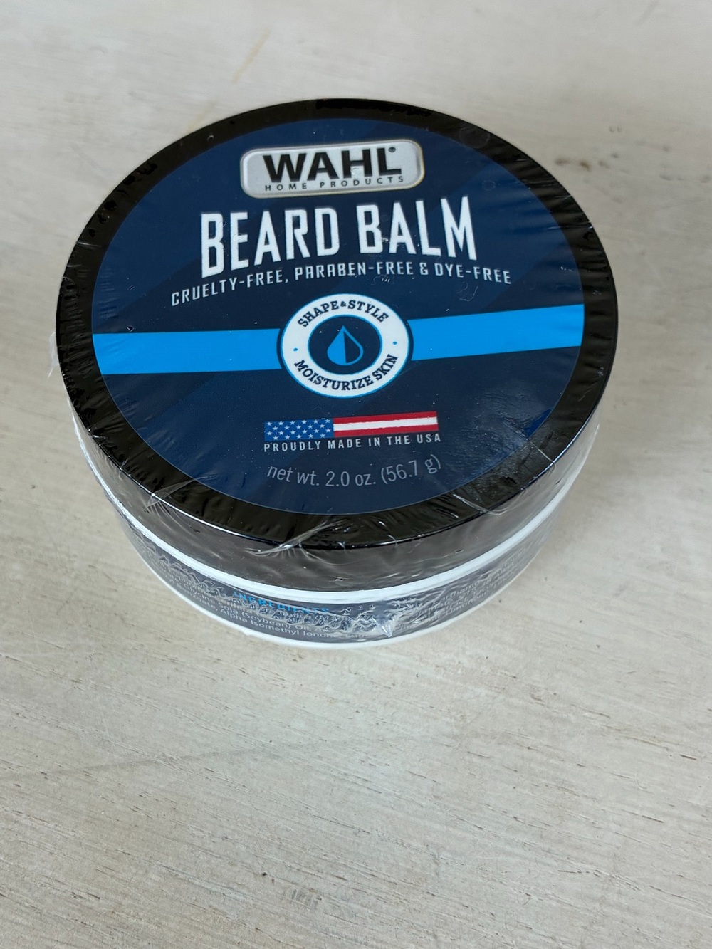 Wahl Beard Balm with shea, aloe, mango NWT